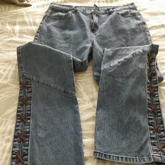 Diane Gilman  Blue Jeans - size 10 tall - Picture 1 of 4